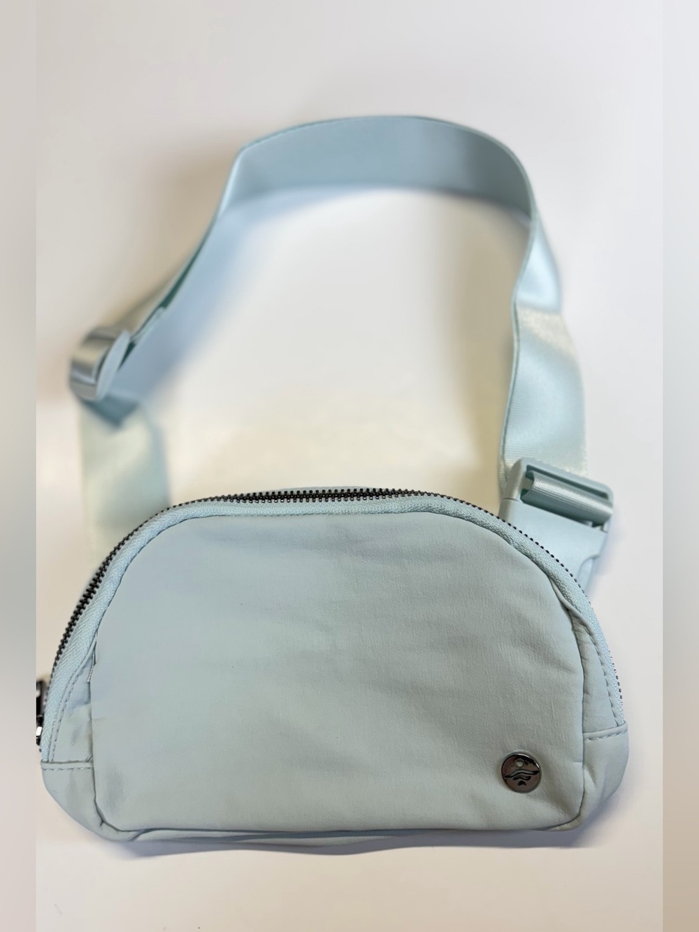 Halara Soft Pastel Blue Belt Bag Crossbody Fanny Pack One Size